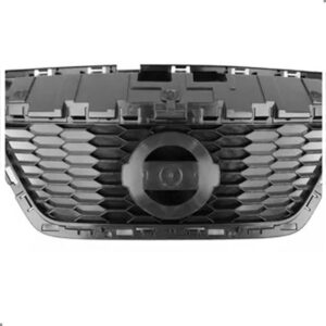 Grade Radiador Para Versa 2019 A 2021 Preta Sem Moldura Plástico