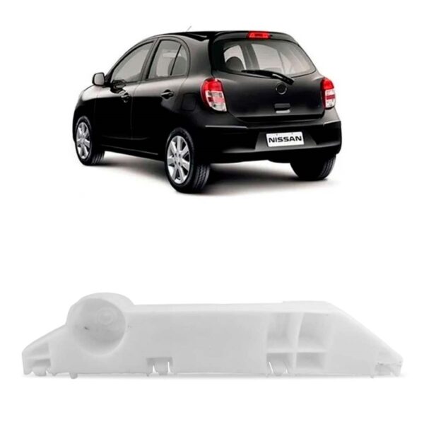 Suporte Guia Parachoque Traseiro March 2015 Em Diante Lado Esquerdo