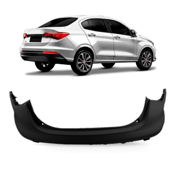 Parachoque Traseiro Fiat Cronos 2017 2018 2019 2020