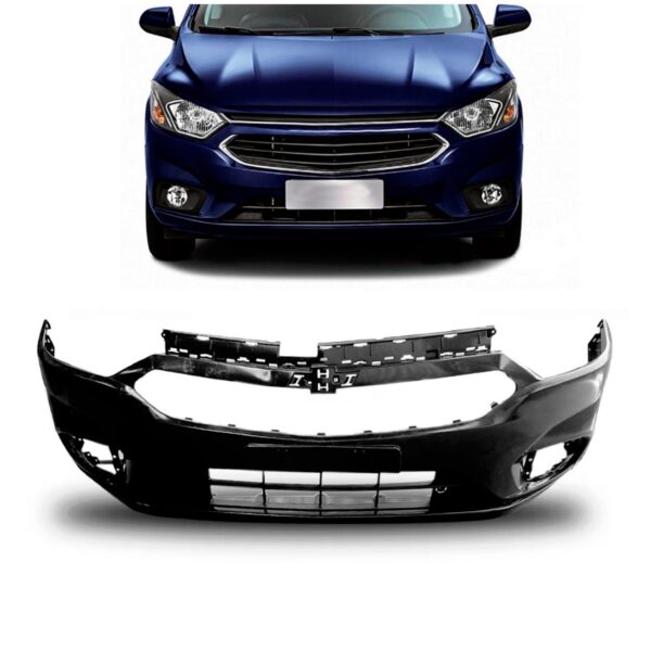 Parachoque Dianteiro Onix 2017 2018 2019 1a Linha Novo Preto