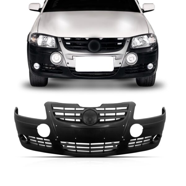 Parachoque Dianteiro Gol Rallye Surf 2006 A 2010 1a Linha  Preto