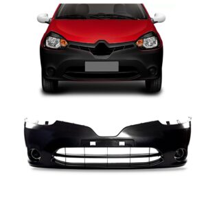 Parachoque Dianteiro Clio 2012 13 14 15 2016 Sem Furo Preto