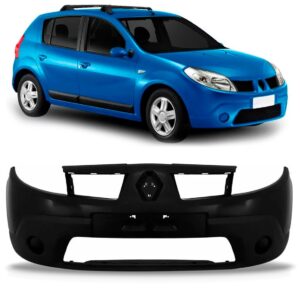 Envolvente Dianteiro Sandero 2008 A 2011 Sem Furo 1a Linha Preto