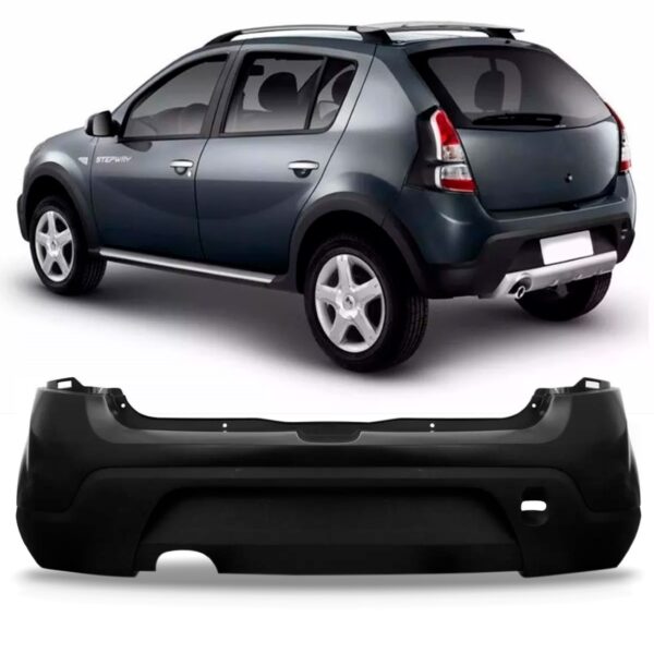 Envolvente Traseiro Sandero Stepway 2008 A 2011 1a Linha