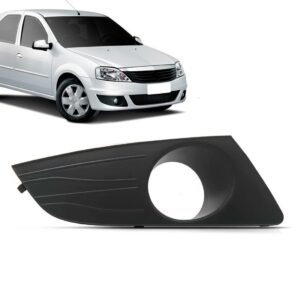 Moldura Farol Milha Logan 2010 2011 2012 2013 2014 Com Furo Lado Direito