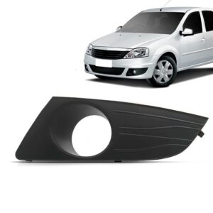 Moldura Farol Milha Logan 2010 2011 2012 2013 2014 Com Furo Lado Esquerdo