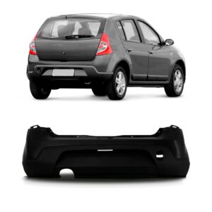 Parachoque Traseiro Sandero 2008 2009 2010 2011 1a Linha