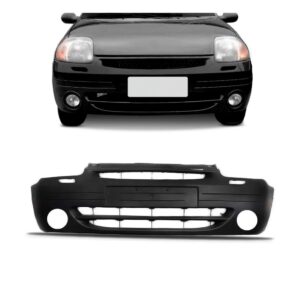 Parachoque Dianteiro Clio 2000 A 2003 C/furo 1a Linha Novo Preto