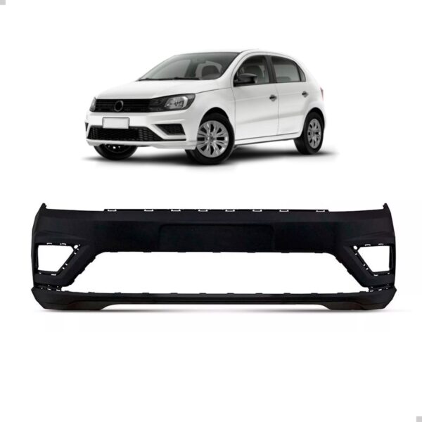Parachoque Dianteiro Gol G8 2018 A 2020 Preto Liso 1a Linha  Preto