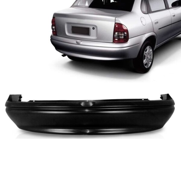 Envolvente Traseiro Corsa 2000 A 2008 Sedan Preto