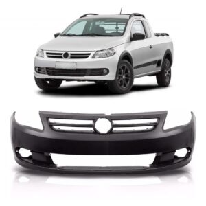 Envolvente Dianteiro Saveiro 10 11 12 13 C/furo Moldura Novo Preto