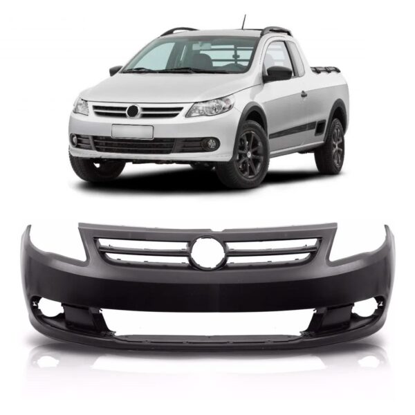 Envolvente Dianteiro Saveiro 10 11 12 13 C/furo Moldura Novo Preto