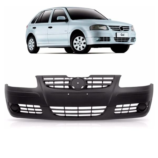 Parachoque Dianteiro Gol G4 2006 A 2010 Sem Furo 1a Linha Preto