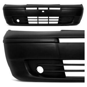 Parachoque Palio Siena Fire 01 02 03 04 Sem Furo Dianteiro Preto