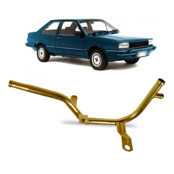 Tubo Refrigeracao Do Motor Santana 1.8 2.0 Com Ar Quente