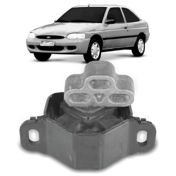 Coxim Motor Dianteiro Direito Escort Zetec Sw 1999 Em Diante