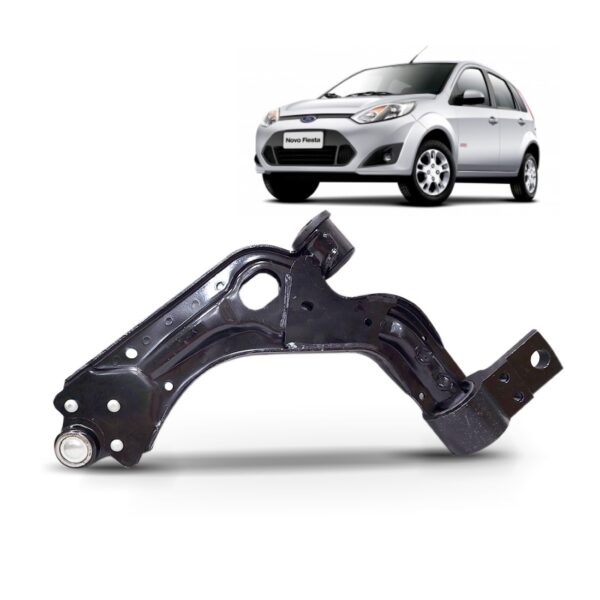 Bandeja Dianteira Dir Com Buchas Com Pivo Fiesta Class