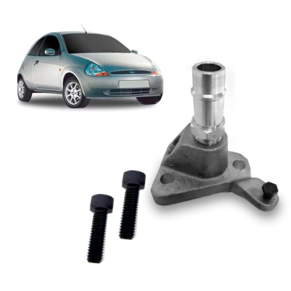 Flange Adaptador Coletor Admissao Ka/fiesta Courier End. --