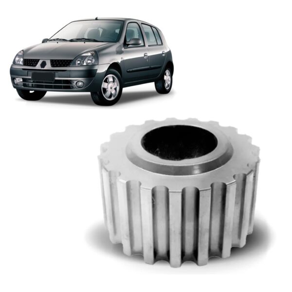 Engrenagem Virabrequim Com Chaveta Clio / Scenic / Megane
