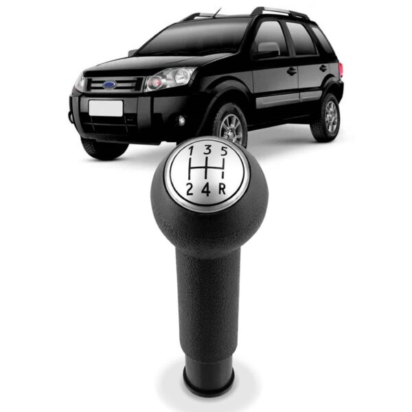 Botao Cambio - Lente Prata Ecosport 03 / 06 --