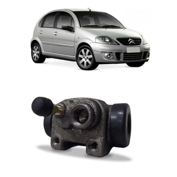 Cilindro Roda Traseiro Direito C3 Sem Abs 2002 A 2009 Oferta