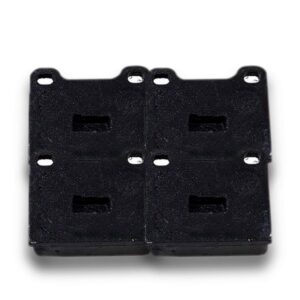 Jogo De Pastilha Dianteira Gol 1980 1981 1982 1983 Ar Fina