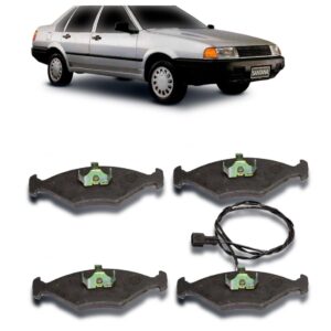 Pastilha Dianteira Com Alarme Gol Gti Santana Versailles