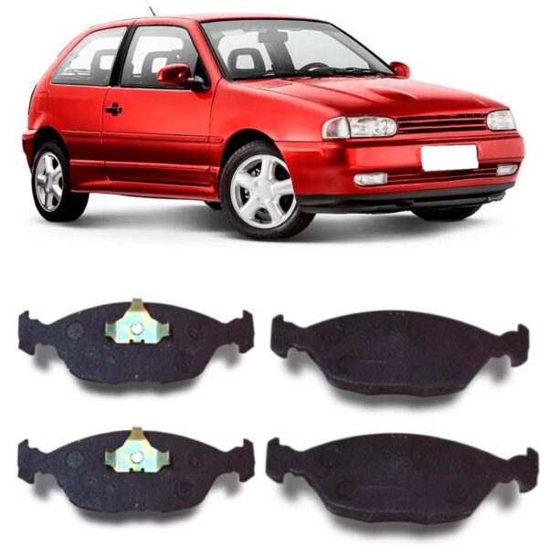 Pastilha De Freio Diant. Gol 2.0 E Gti 16v 95/... Syl 1235