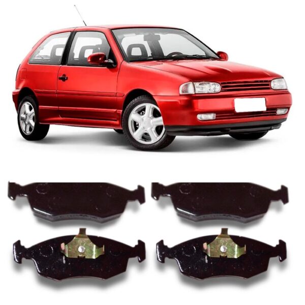 Pastilha Dianteira Com Alarme Gol Gti Santana Versailles