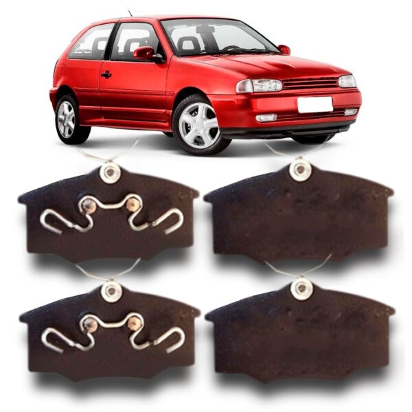Pastilha Dianteira Gol Gti Parati Santana Versailles Royalle