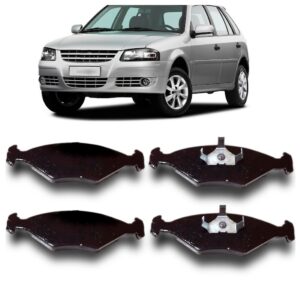 Jogo De Pastilha De Freio Gol, Parati, Saveiro G2, G3, G4