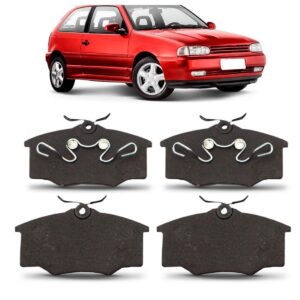 Pastilha Dianteira Com Mola Gol 96 Em Diante Parati 1.6 1.8