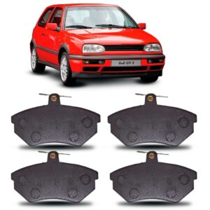 Pastilha Dianteira Golf Gl 1.8 Glx A4 1995 Em Diante