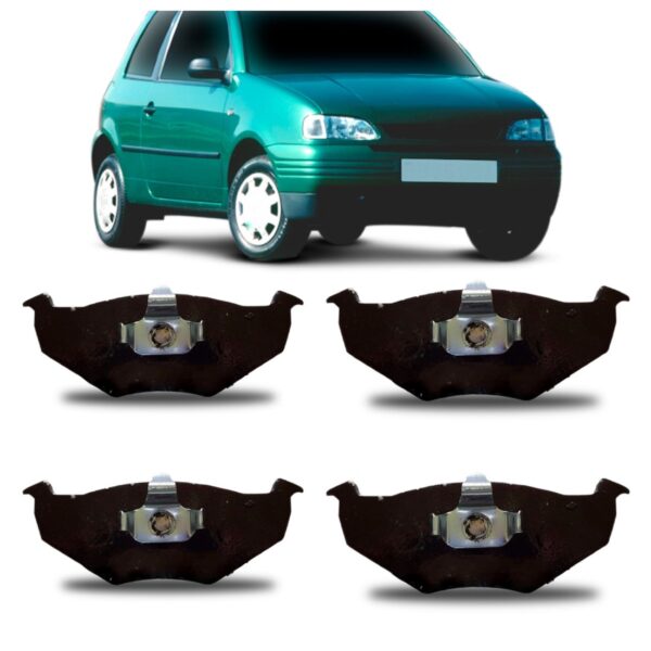 Pastilha Dianteira Fina 16.5mm Golf Gl 1.8 Glx Gti Mexicano