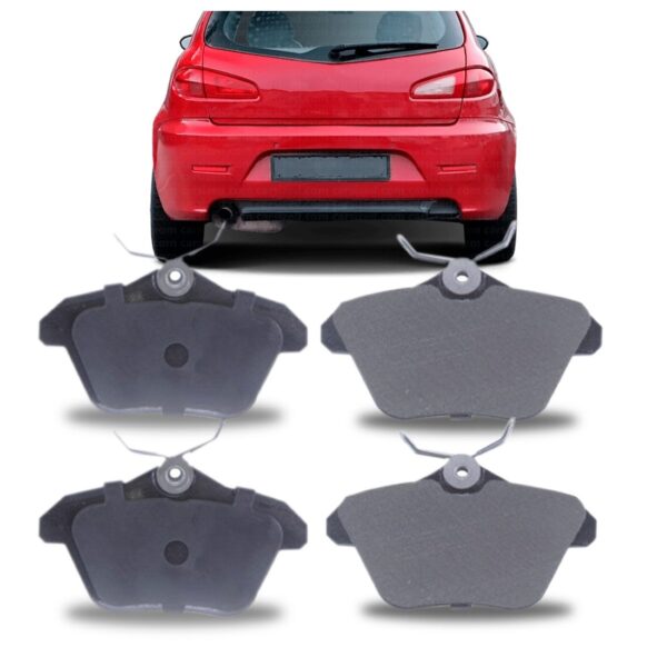 Jogo De Pastilha De Freio Traseiro 174 156 164 166
