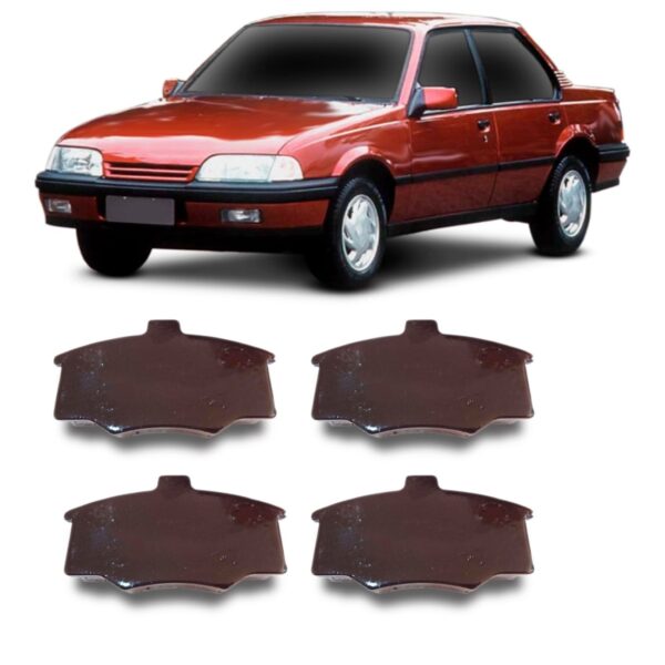 Pastilha Dianteira Del Rey Scala 1983 Ate 1991 Monza Kadett