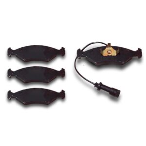 PASTILHA DIANTEIRA 2 CONECTORES COM ALARME ESCORT 83 86