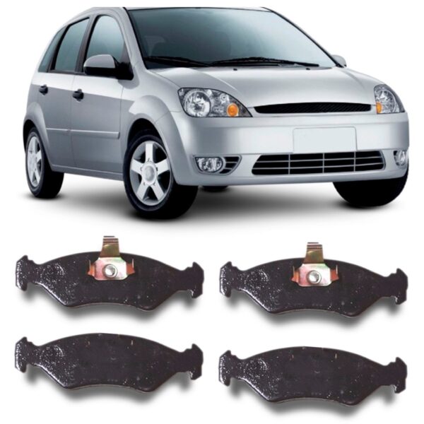 Pastilha Dianteira Fiesta 1.4 16v Courier 1.3 1.4 16v