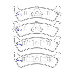 Jogo De Pastilha De Freio Traseira Explorer Syl 1242 Oferta