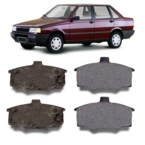 Pastilha Dianteira Uno Premio Elba 84 Ate 97 Fiorino Mille