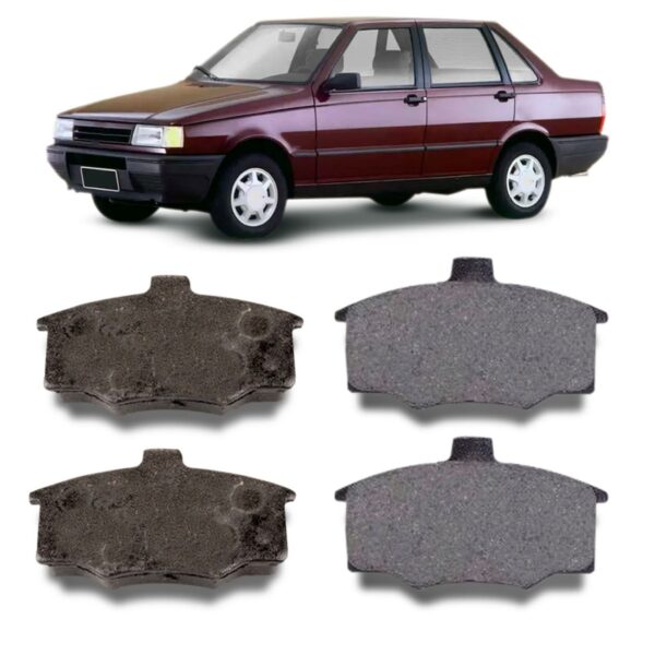 Pastilha Dianteira Uno Premio Elba 84 Ate 97 Fiorino Mille