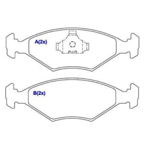Pastilha Diant Palio Tds 96/298/siena /wekkend 97/298