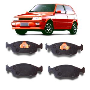 Pastilha Dianteira Siena Weekkend 16v 1997 Em Diante