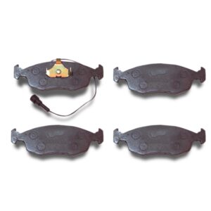 Pastilha Dianteira 2 Conectores Com Alarme Tempra Tipo 2.0