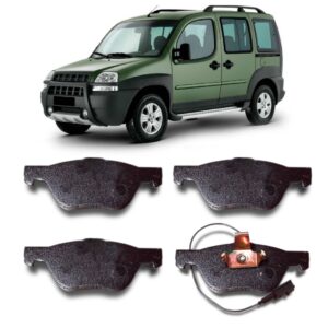 PASTILHA DIANTEIRA ALFA 145 146 2.0 95 ... MAREA BRAVA DOBLO IDEA ADVENTURE 1.8