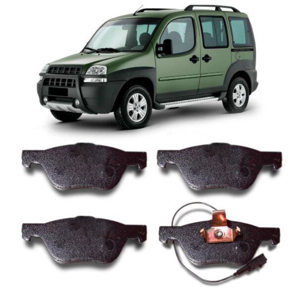 PASTILHA DIANTEIRA ALFA 145 146 2.0 95 ... MAREA BRAVA DOBLO IDEA ADVENTURE 1.8