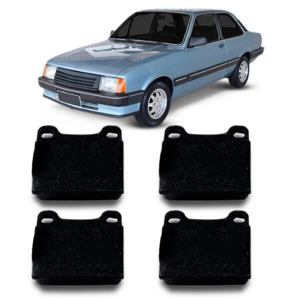 Jogo De Pastilha De Freio Dianteiro Chevette Syl 1087 Oferta