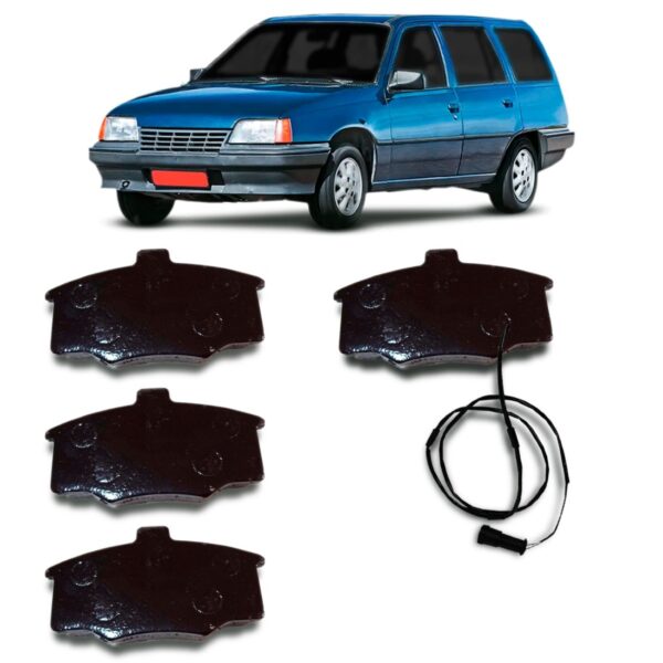 Pastilha Dianteira 1 Conector Monza 1992 Ate 1996 Kadett