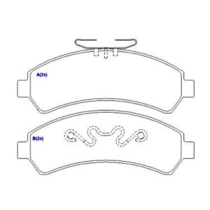 Pastilha Dianteira S10 Blazer 4x4 1997 Em Diante