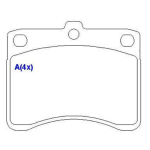 Jogo De Pastilha De Freio Dianteiro Towner Syl 1020 Promoção